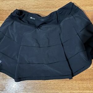 lululemon athletica Black A-Line Skirt